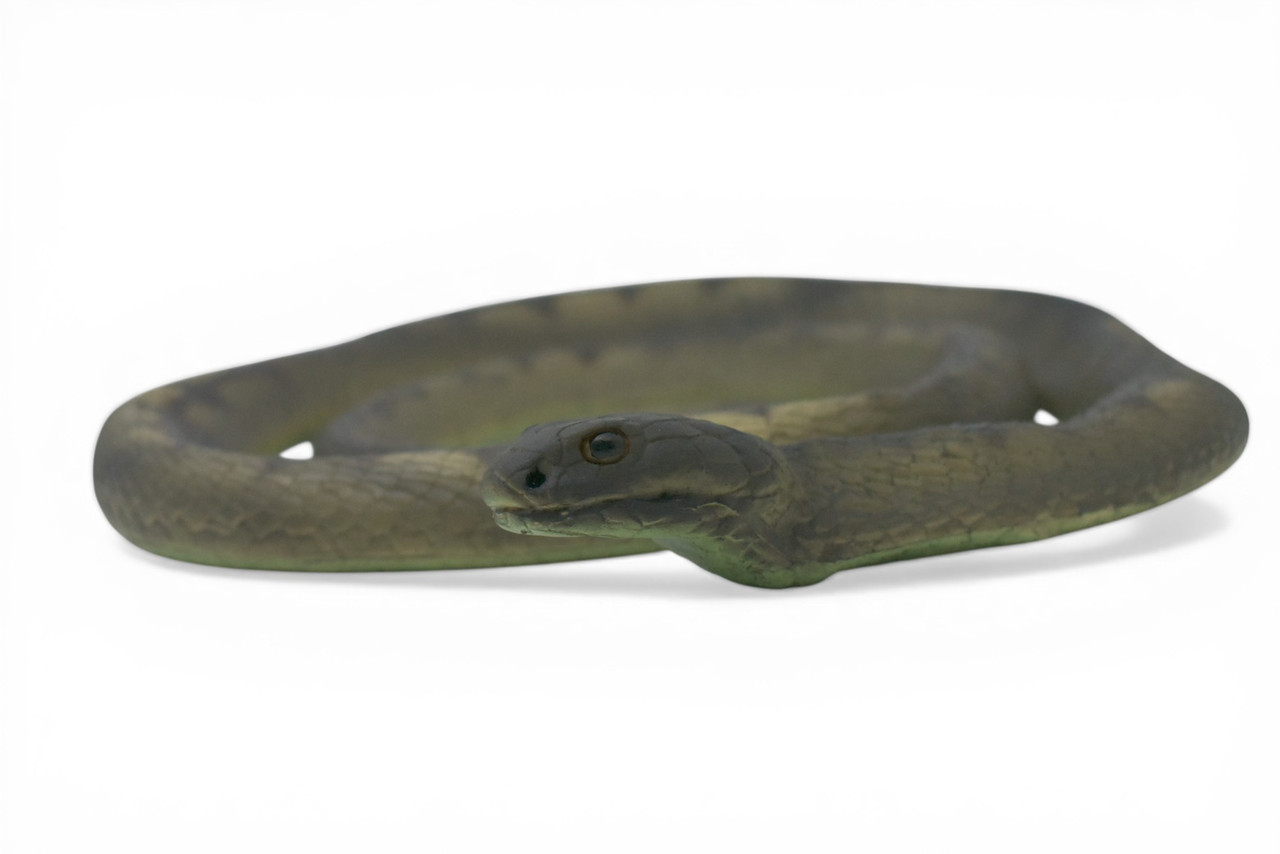  Python Snake, High Quality, Hand Painted, Hard Rubber Snake, Realistic Reptile, Toy Figure, Diorama Model, Replica, Kids, Educational, Gift, 72 Inches. IM29 B658
