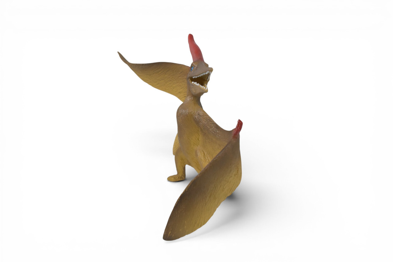 Pteranodon, Pterosaur, Cretaceous Dinosaur, Hand Painted, Educational, Museum Quality, Realistic, Rubber, Diorama Model, Figure, Toys, Kids, Gift, 18 Inches. IM32 B659