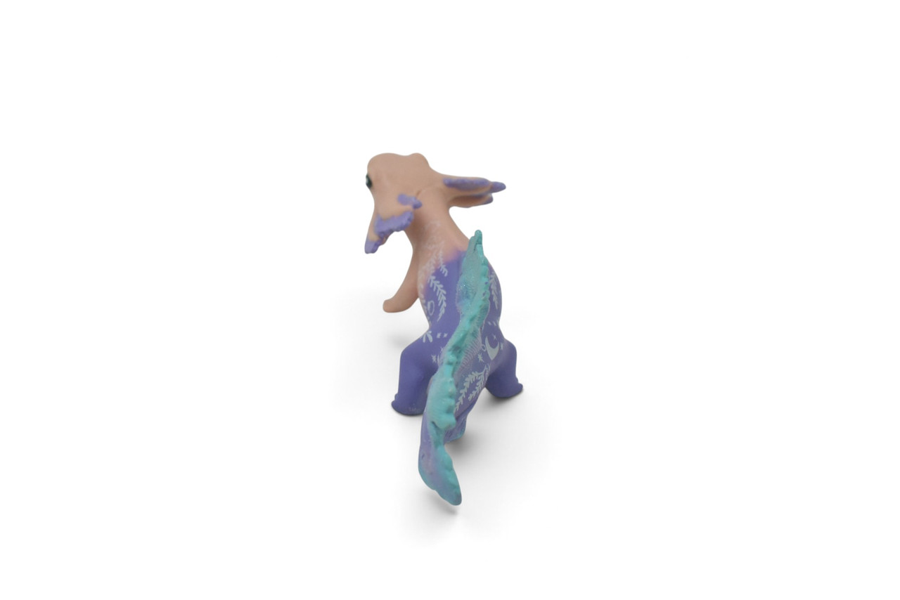 Axolotl Salamander, Ambystoma mexicanum, Museum Quality, Hand Painted, Rubber Amphibians, Educational, Toy Figure, Diorama Model, Replica, Gift,  4 Inches. CH1060 BB221