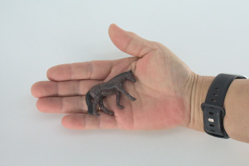 Quarter Horse, Hard Rubber, Hand Painted, Educational, Realistic, Figure, Farm Model, Replica, Kids, Toys, Gift,      2 1/2"     F7018 B97