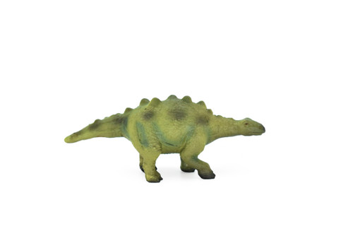 Stegosaurus, Young Dinosaur, Museum Quality, Animal, Educational, Realistic Hand Painted, Figure, Lifelike Model, Vintage Replica, Toy,  4 Inches. 