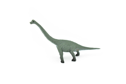 Brachiosaurus Dinosaur, Museum Quality, Animal, Educational, Realistic Hand Painted, Figure, Lifelike Model, Vintage Replica, Toy,   4 Inches. 