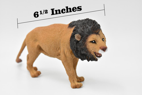 Lion, Very Nice Plastic Replica  6 1/2-inch  -  F157 B24
