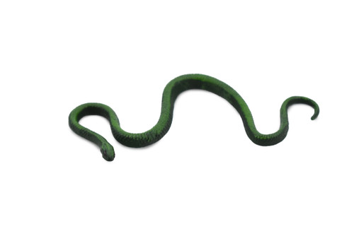 Water Moccasin Snake, Rubber Reptile, Educational, Realistic, Figure, Lifelike Model, Figurine, Replica, Toys, Kids, Gift,     4 Inches. 