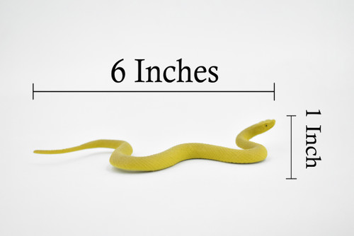 Eastern Brown Snake, Australia, Rubber Reptile, Educational, Realistic Hand Painted, Figure, Lifelike Model, Figurine, Replica, Gift,       6"