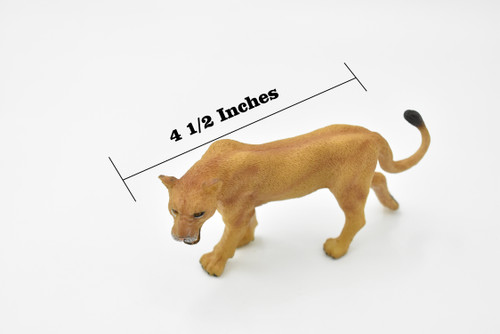 Lioness, Museum Quality  Plastic Replica 4 1/2 inches long  -  F3606 B156