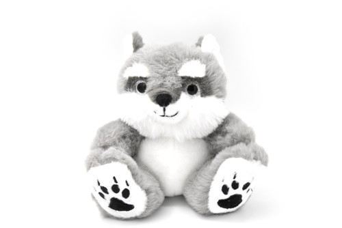 Wolf, Sitting, Sweet Feet, Realistic, Cute, Stuffed Animal, Plush Toy, Kids, Educational, Gift       7"     CWG63 BB6