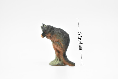 Aye-aye, Long Finger Lemur, Madagascar, Very Nice Plastic Animal Reproduction,   3"    CWG101 B237