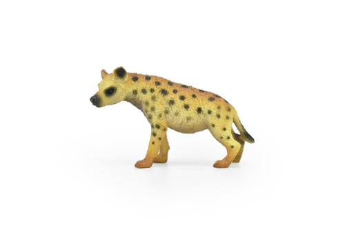 Hyena, Museum Quality Realistic Toy, Plastic Replica, Educational, Figure, Figurine, Animal, Life Like, Model Hand Painted        3"     CWG185 BB44