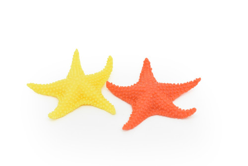 Starfish Toy, Model, Figure, Figurine, Sea Star, Beach, Very Nice Quality Rubber Replica, 2" CWG218 BB46