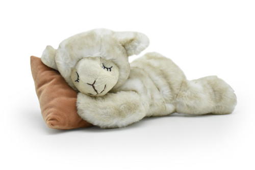 Sheep, Lamb with Pillow, Very Nice Plush Animal, Stuffed, Soft, Toy, Figure, Model, Stuffed Replica,     12"     CWG283 BB48