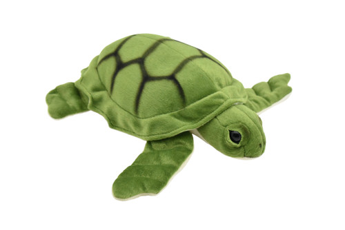 Sea Turtle, Stuffed Reptile, Educational, Toy, Kids, Realistic Figure, Lifelike Very Nice Plush Turtle,       12"  