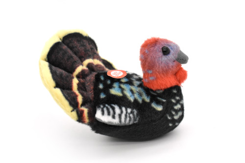 Turkey, Very Nice Plush Bird, With Sound      5"       F0110 B385