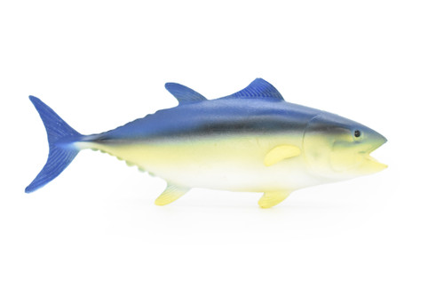 Yellowfin Tuna, Fish, Very Realistic Rubber Reproduction, Hand Painted,    4"     CH021 BB72