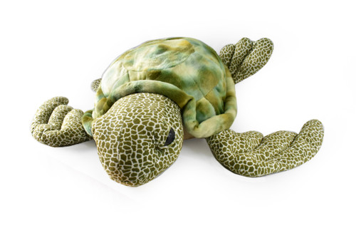 Sea Turtle, Green, Realistic Cute Stuffed Animal Plush Toy Kids Educational Gift         26" x  30" x 12"   C05 BB100