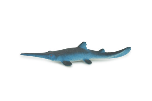 Shark, Longnosed Shark, High Quality, Rubber Fish, Hand Painted, Realistic, Toy Figure, Model, Replica, Kids, Educational, Gift,      3"     IM04 B228