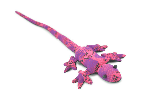 Lizard, Reptiles, Purple, Hand Made In Thailand, Sand Creatures, Paper Weight, Bean Bag, Cornhole, Game, Toy, Kids, Educational, 16  Inches. 