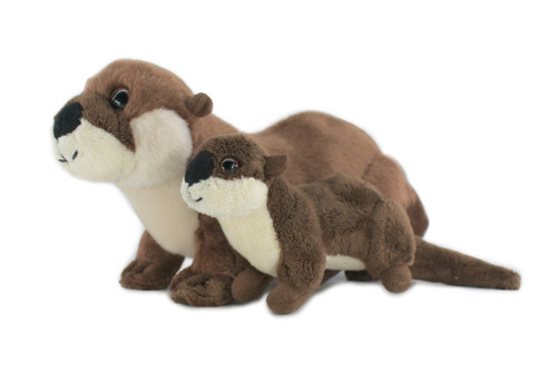 Stuffed River Otter Toy