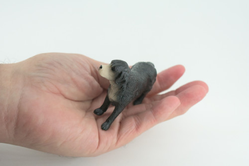 Labrador Dog, Older Male, Museum Quality, Hand Painted, Educational, Rubber Canine, Realistic, K9, Toys, Kids, Gift, 4 Inches. CH774 BB193