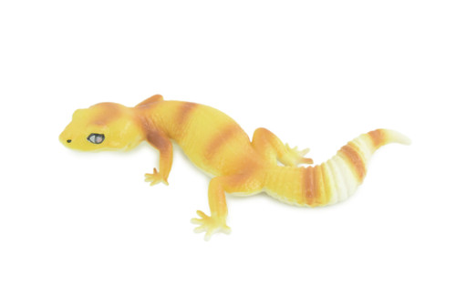 Gecko, Hand Painted, Reptiles, Educational, Museum Quality, Very Nice Rubber Reptile, Realistic Asian Gecko, Diorama, Toys, Kids, Gift, 4 Inches. CH866 BB199