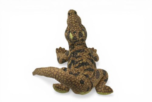 Alligator, Crocodile, Brown, Very High Quality, Stuffed Reptile, Educational, Plush Realistic Figure, Lifelike Model, Replica, Toys, Kids, Gift, 27 Inches. RI01 BB327