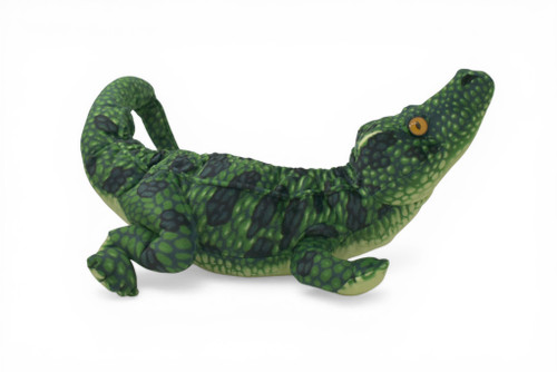 Alligator, Crocodile, Green, Very High Quality, Stuffed Reptile, Educational, Plush Realistic Figure, Lifelike Model, Replica, Toys, Kids, Gift, 27 Inches. RI03 BB329 