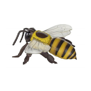 Honeybee, Plastic Toy Animal, Kids Gift, Realistic Figure, Educational  Model, Replica, 1 3/4 inches long F1654 B75