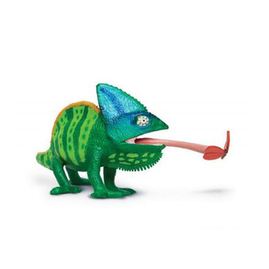 Realistic Veiled Chameleon Plastic Replica F7056-B187