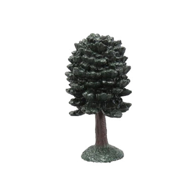 置物 one tree Monkey Puzzle Tree Plastic Replica 2 1/8 inches tall - F3121 B226
