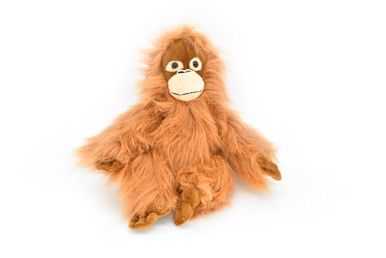 Fiesta Toys Brown Orangutan Plush Stuffed Animal - Super Soft 10 Inch Cuddly Toy For Kids