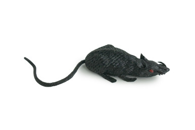 Mouse, Mice, Black, Rodent, Soft Rubber, Educational, Toy, Kids ...