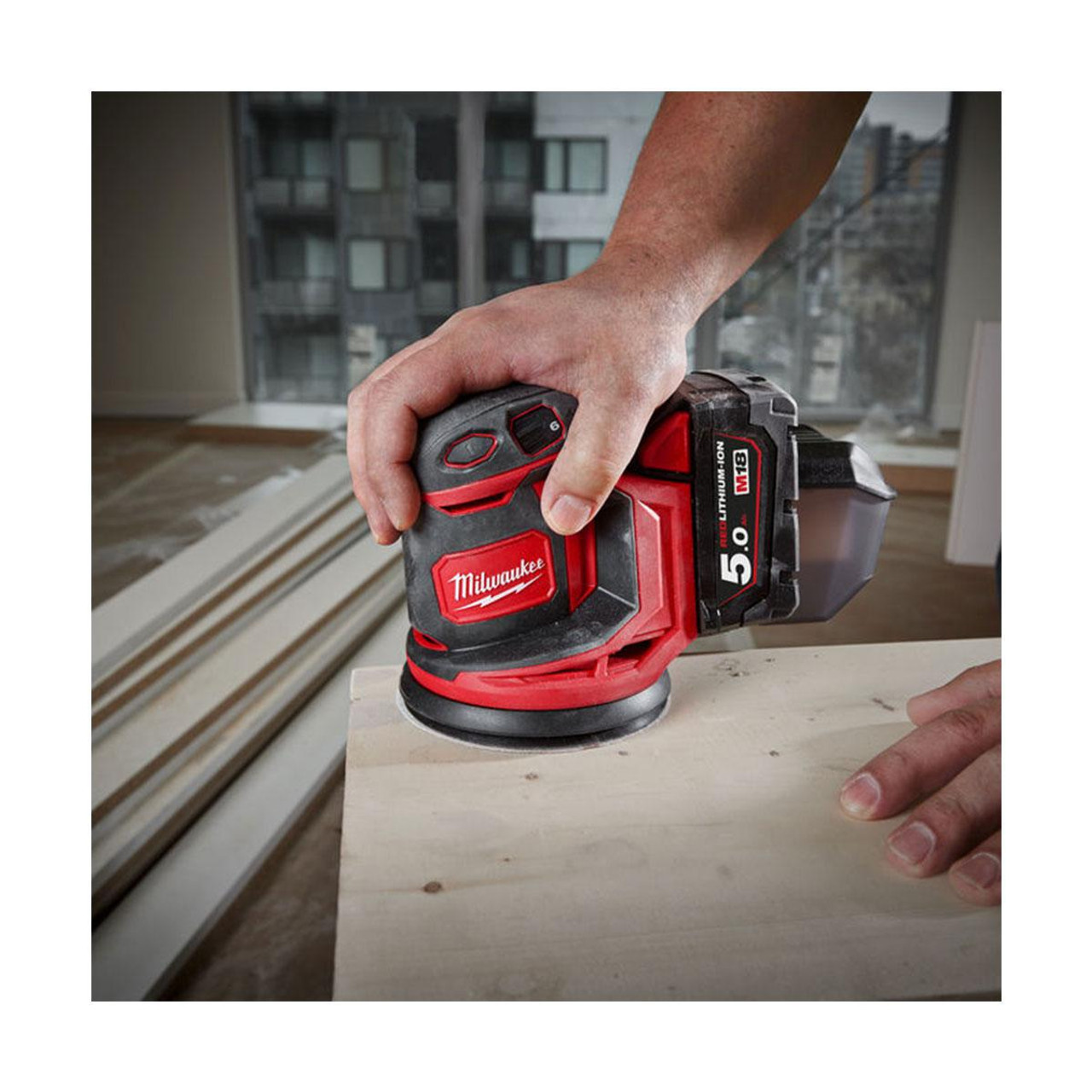 Milwaukee M18 BOS125 0 18v 125mm Random Orbital Sander Body Only