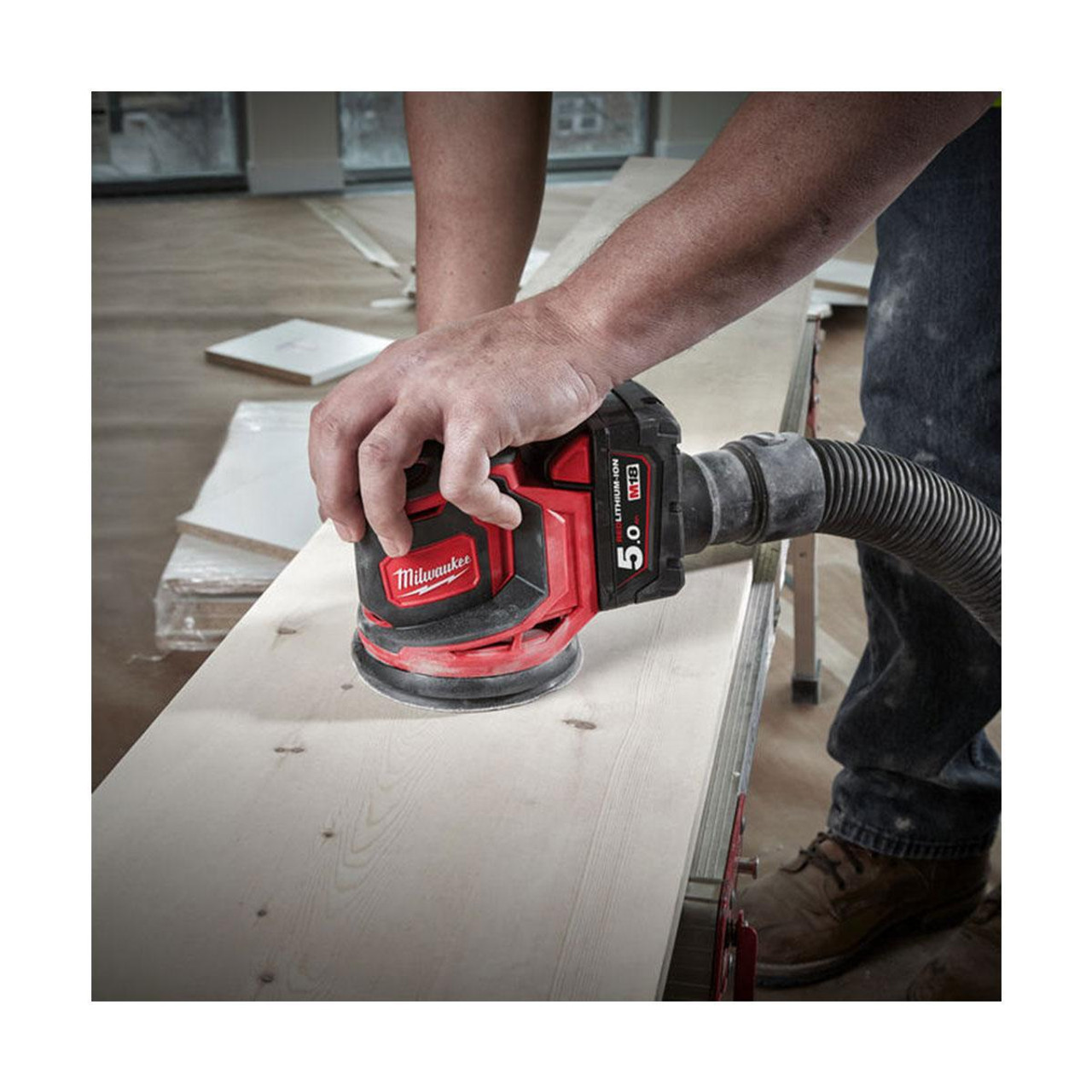 Milwaukee M18 BOS125 0 18v 125mm Random Orbital Sander Body Only