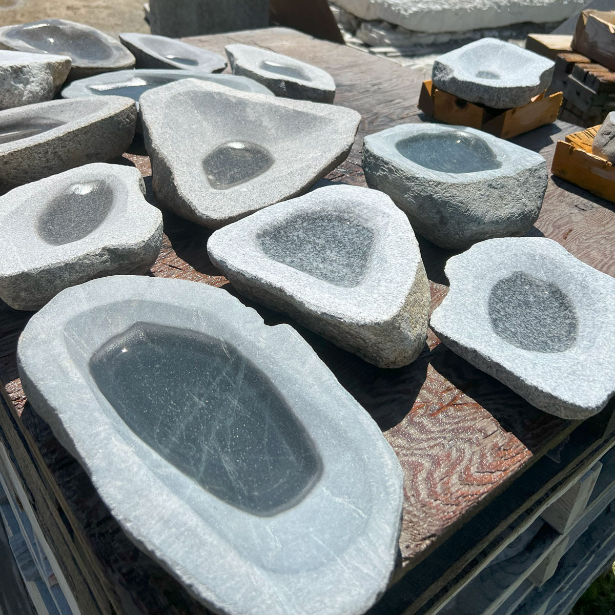 Large - Reptile Water Bowl | Stone Birdbath