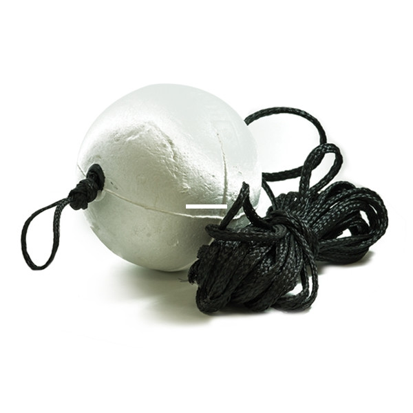Promar Ball Float Foam - 6'' w/15' Rope - Big Country Sporting Goods