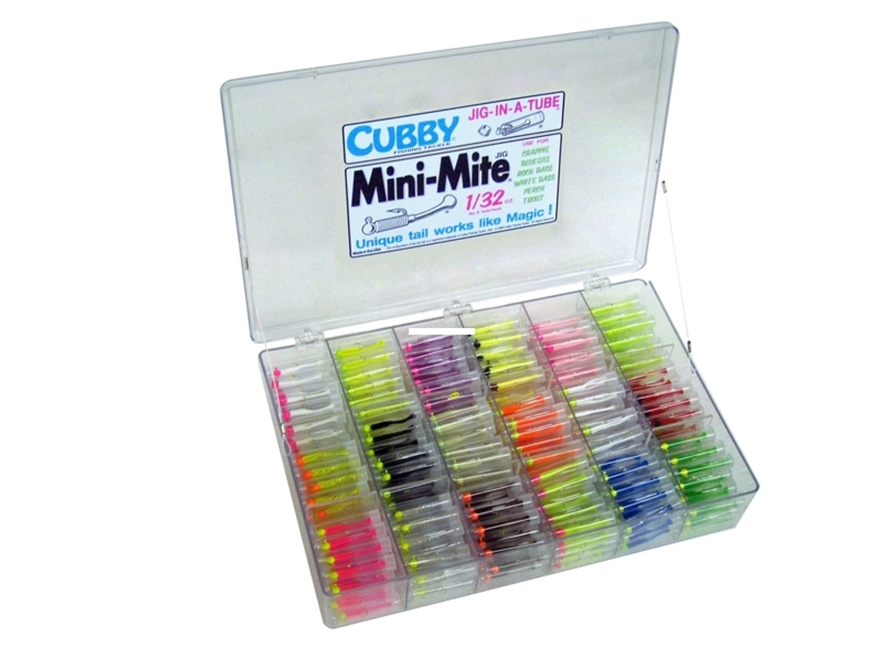 Cubby 360MM Mini- Mite Display 360 - Jigs 1/32 oz 18 Colors - 360MM - Big  Country Sporting Goods