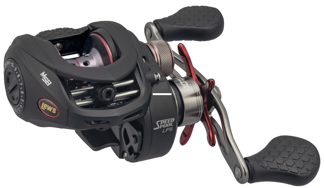 Lew's TS1SHMPL Tournament MP Speed - Spool, LFS Baitcast Reel, LH