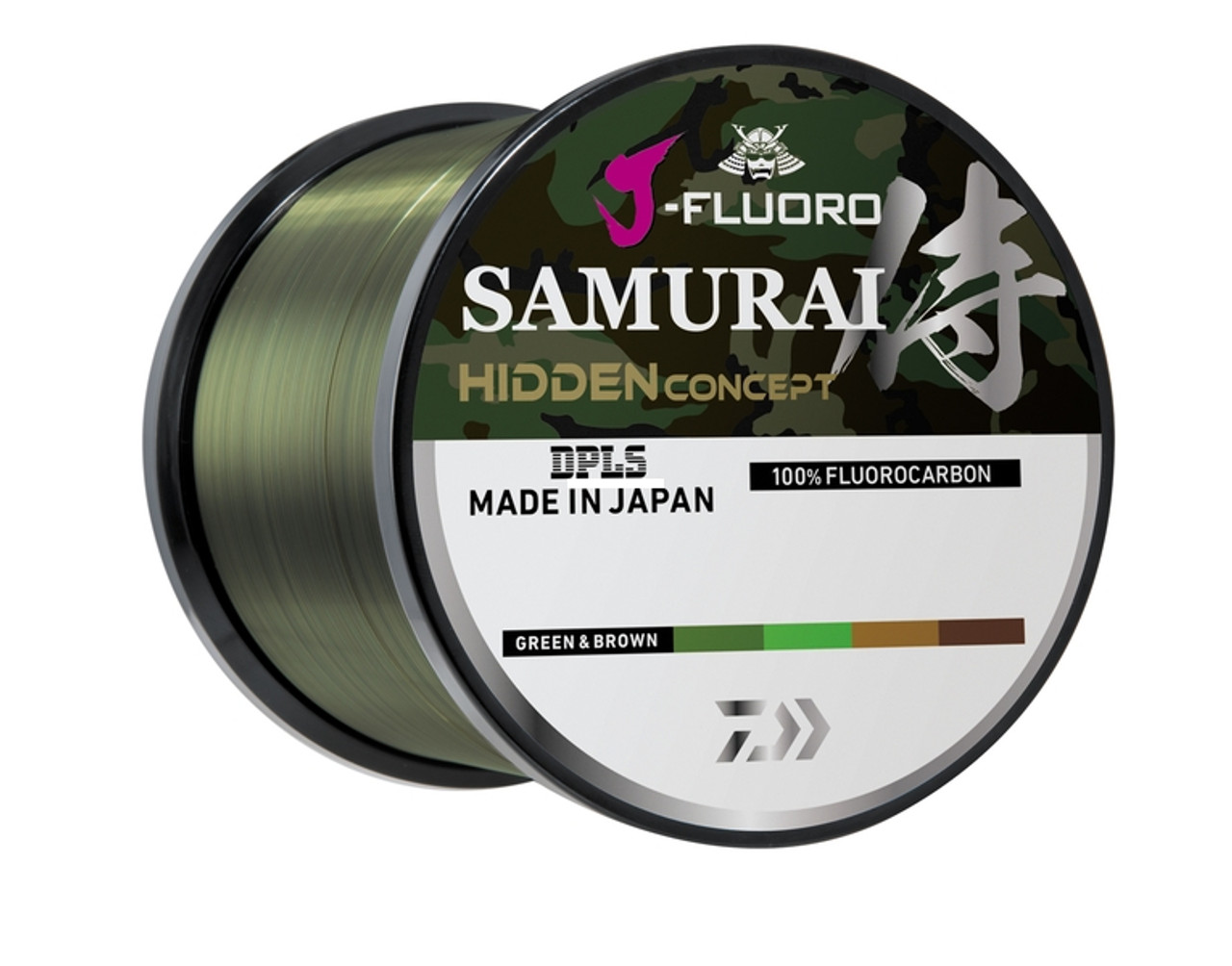 Daiwa JFS20-1000H JFLUORO Hidden Samurai Line, 20lb Test, 1000yd