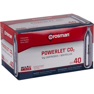 Crosman Powerlet CO2 Cartridges 40 pk. - 23140