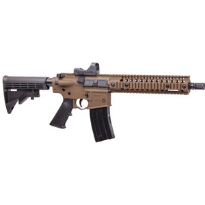 Crosman Full Auto R1 Air Rifle with Red Dot Flat Dark Earth - CFAR1X Crosman Full Auto R1 Air Rifle with Red Dot Flat Dark Earth - CFAR1X