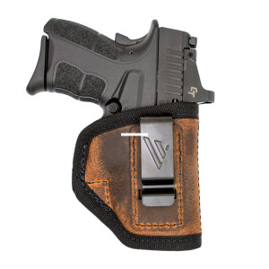 Versacarry - Versacarry RA2114 Ranger Holster - IWB, brown/plush padded foam, size 4 - RA2114