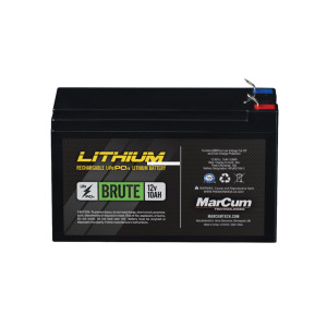 Marcum - Marcum LP41210 Brute Battery 12V - 10AH LiFePO4 Battery Only - LP41210 Marcum - Marcum LP41210 Brute Battery 12V - 10AH LiFePO4 Battery Only - LP41210