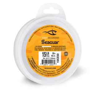 Seaguar - Seaguar 15ICE50 IceX Fluorocarbon - Ice Line-15lb - 15ICE50 Seaguar - Seaguar 15ICE50 IceX Fluorocarbon - Ice Line-15lb - 15ICE50