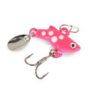 Clam - Clam 17612 Tikka Flash, 1/32 oz - Size #20, Pink Wonderbread Glow - 17612 Clam - Clam 17612 Tikka Flash, 1/32 oz - Size #20, Pink Wonderbread Glow - 17612