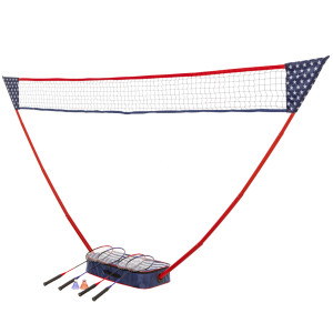 Triumph - Triumph 35-7450-3 Portable - Patriotic Badminton Set, Includes - 35-7450-3