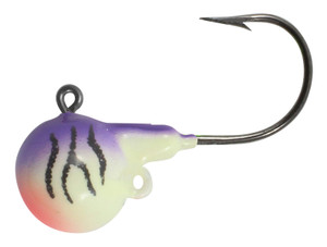 Northland - Northland FB6-3-46 Uv Fire-Ball Jig - 1/2 Oz, #3/0 Hk Uv Purple Tiger 3/Cd - FB6-3-46 Northland - Northland FB6-3-46 Uv Fire-Ball Jig - 1/2 Oz, #3/0 Hk Uv Purple Tiger 3/Cd - FB6-3-46