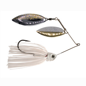 1st Gen Fishing - 1st Gen Fishing SB12-01 Split-Blade - Spinnerbait 1/2oz White Gold - SB12-01 1st Gen Fishing - 1st Gen Fishing SB12-01 Split-Blade - Spinnerbait 1/2oz White Gold - SB12-01