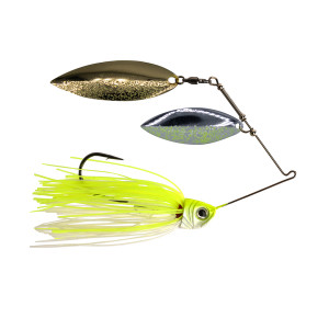 1st Gen Fishing - 1st Gen Fishing SB12-03 Split-Blade - Spinnerbait 1/2oz Chartrues/White - SB12-03 1st Gen Fishing - 1st Gen Fishing SB12-03 Split-Blade - Spinnerbait 1/2oz Chartrues/White - SB12-03