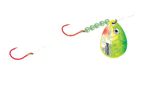 Northland - Northland RCH4-YG Baitfish Spinner - Harness 60" Snell, #4 Bd, #2/#4 Hks - RCH4-YG