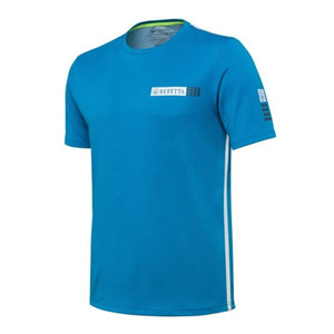 Beretta Usa Corp - Beretta Stripe T-shirt Blue Excell Sm - TS961T214505STS